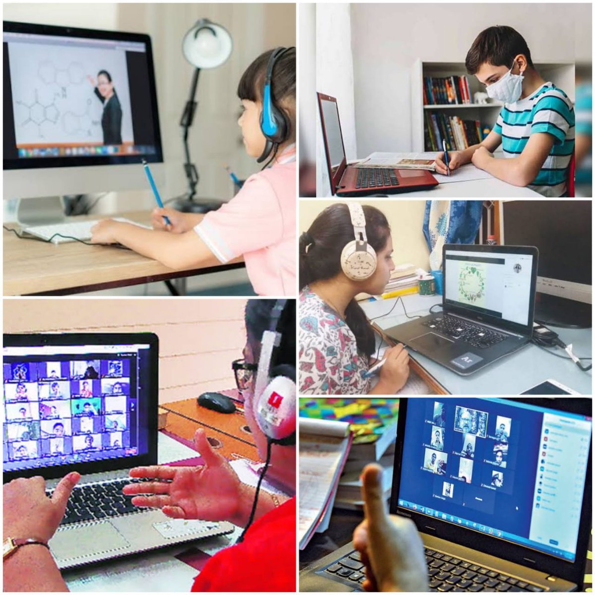 TandelJinal2's tweet photo. #TheCOVID19pandemichaschangededucationforever
Education has changed dramatically, with the distinctive rise of e-learning, whereby teaching is undertaken remotely and on digital platforms.
#onlineeducation
#eLearning
#digitalplatforms https://t.co/mZ51vhZDH0
