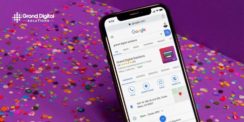 GrandDigitalS's tweet image. We are so proud of our five star rating on Google! Take a look at what our clients are saying about us!  🎉 🎉 🎉buff.ly/2KJpuQj