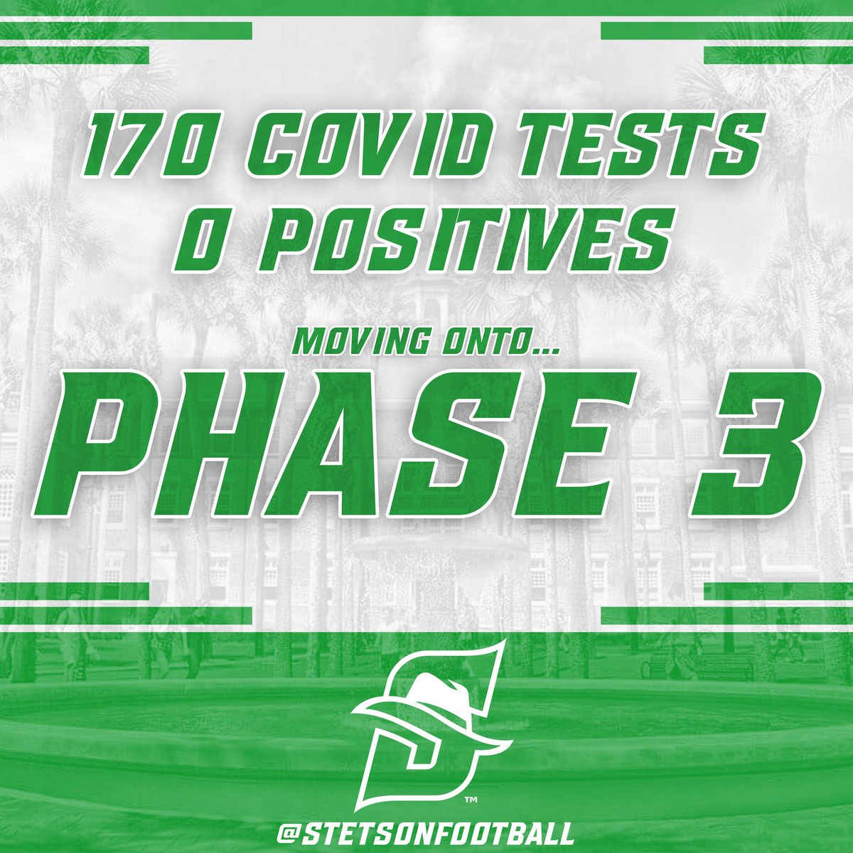 Stetson Football tweet media