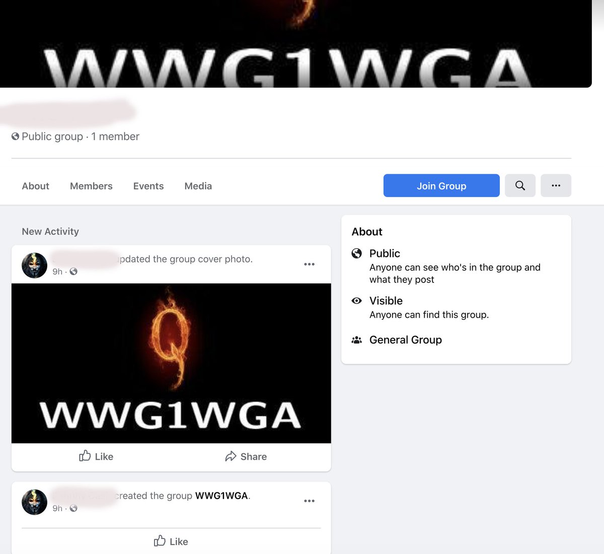 It's not even 24hrs since Facebook's axe fell on QAnon, and several new groups have already been created today. Don't for a moment assume that the digital soldiers will just go away. They will return. Not once, but repeatedly. We'll find out soon whether Facebook can keep track.