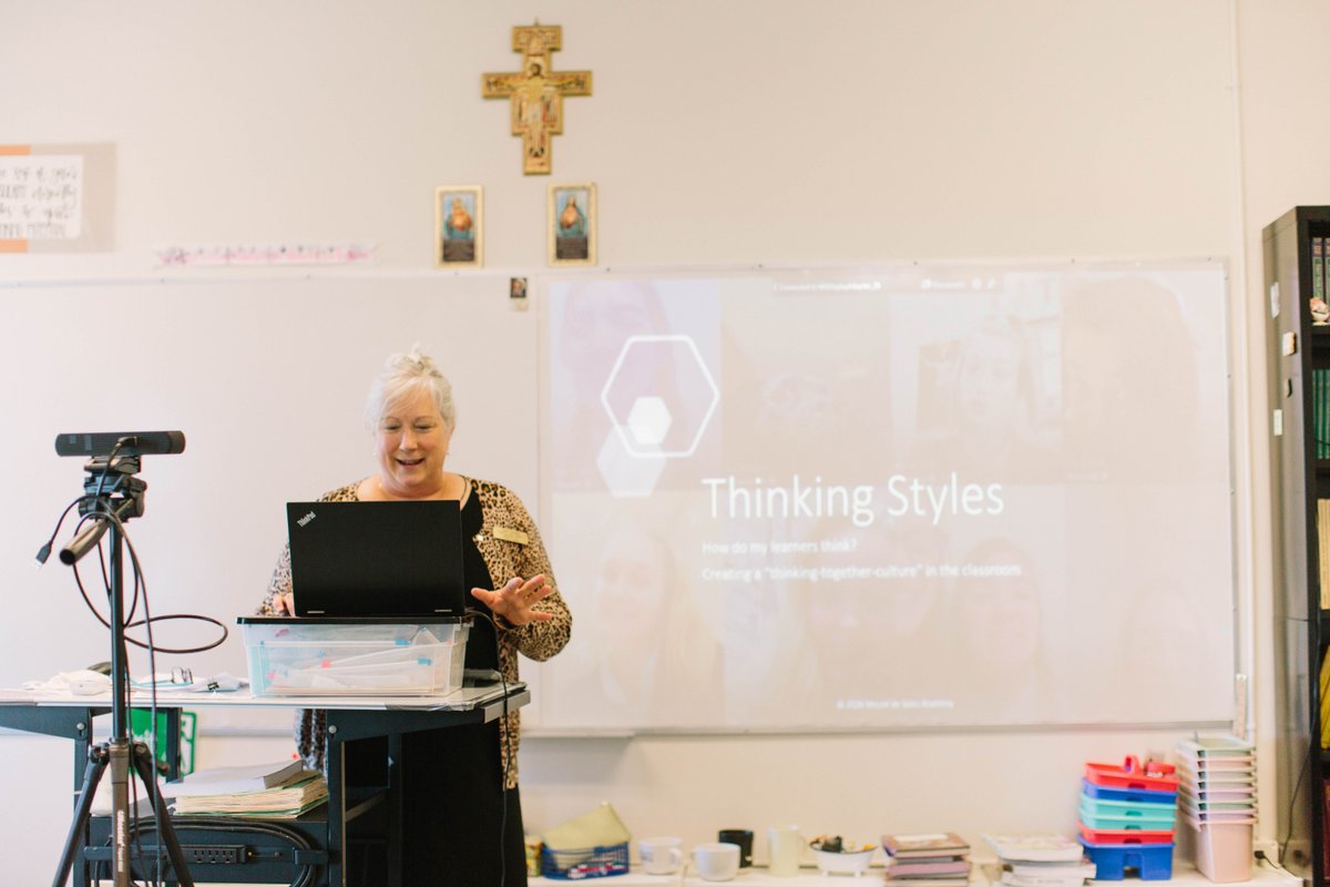 MDSAhighschool's tweet photo. Today we virtually hosted the MDSA's Middle States Sustaining Excellence Colloquium
titled, “Where Did the Conversation go? Encouraging Face-to-Face Interaction While Utilizing Classroom Technology."  Thanks to our Colloquium team, and the Middle States Accreditation team. https://t.co/XDaBLpqLAn