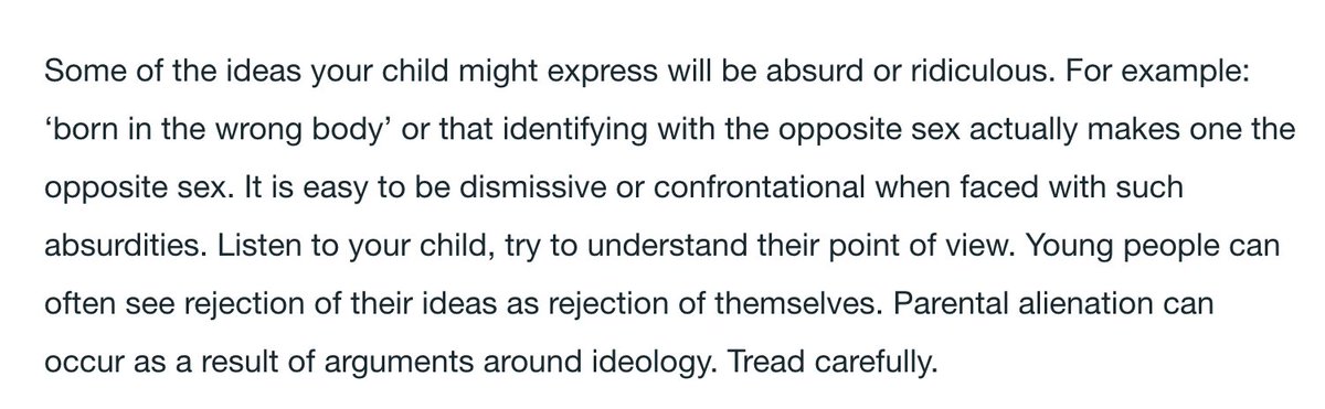 I want to share what I learned today about a UK-based anti-trans hate group called Our Duty. The purpose of this group is to provide support for parents who want to make their trans child normal. Here are some screencaps from their webpage. (They're upsetting.)