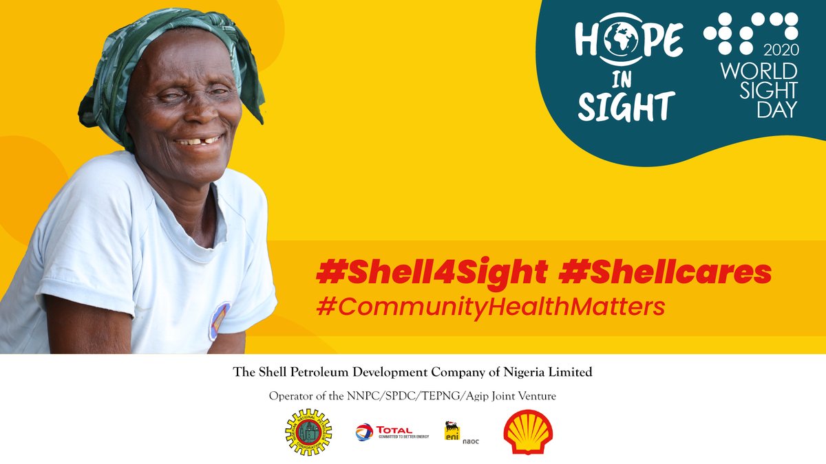 Using a Public-Private-People Partnership approach- @BayelsaStateGov, @RiversstateGov, communities, @eyeprosight and @Shell_Nigeria (SPDC JV- sponsors) piloted an eye care intervention tagged- “Vision First Initiative'. #Shell4Sight #Shellcares #HopeInSight