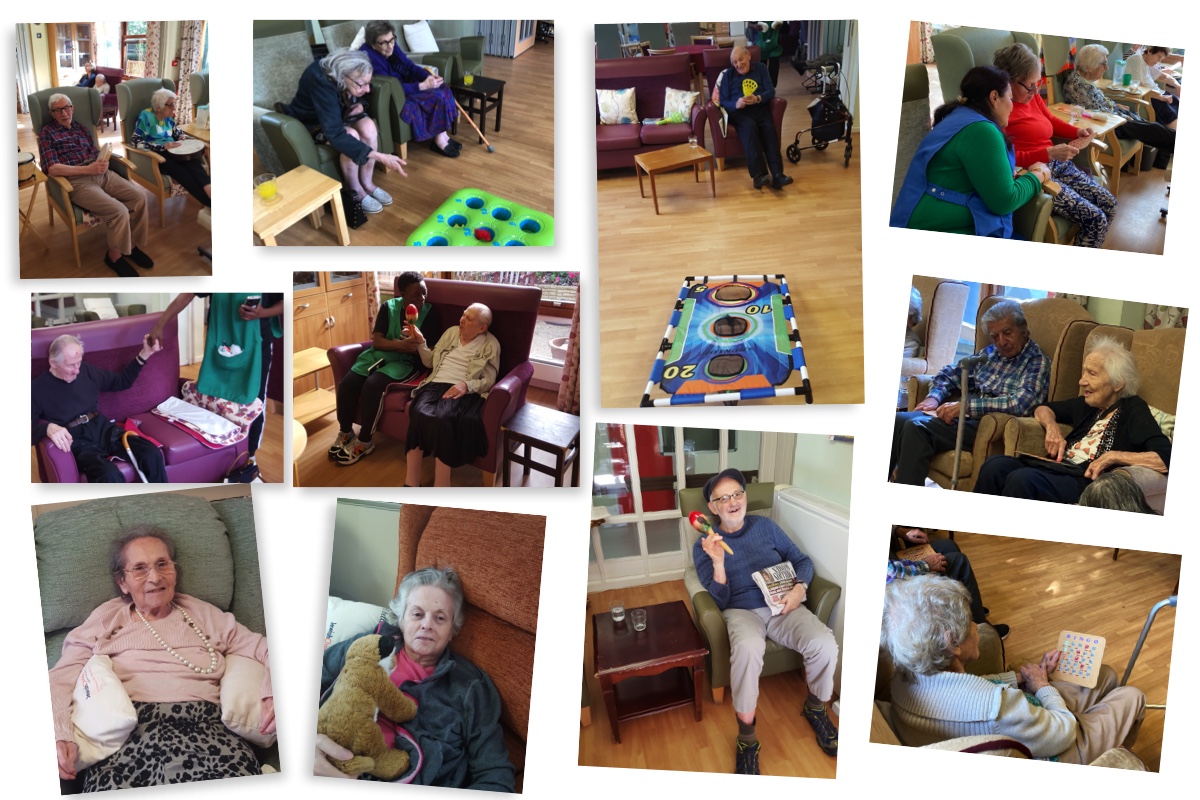 ChoiceJewish's tweet photo. In just 3 days of this week residents at JewishChoice have enjoyed music, singing, laughter, a 'sports day', watched a musical &amp; played bingo. Most are aged 80+. What Choice did you make today? Find out more at https://t.co/1DyABG9hnp #jewishlondon #elderlycare https://t.co/JWJFfrg9yX