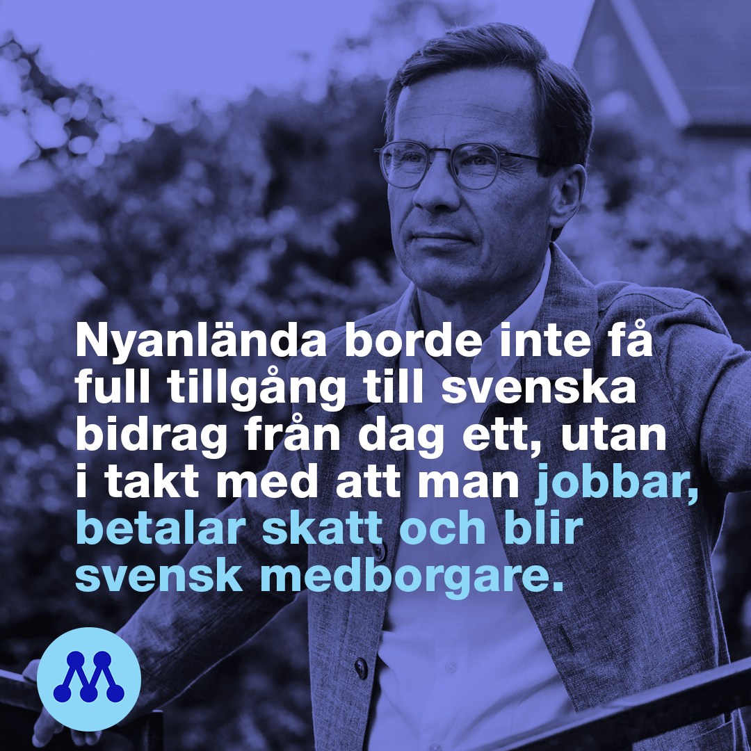 Svensk välfärd bygger på att alla som använder den är med och betalar för den. 👍