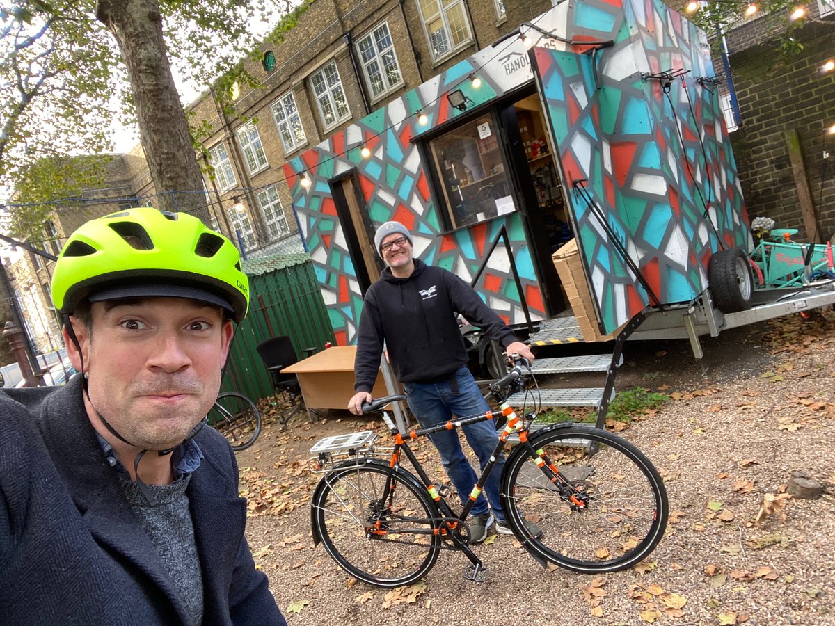 Great work by Lee @HandlebarsUK servicing the old bike! Genuinely delighted - they don’t give me a discount!