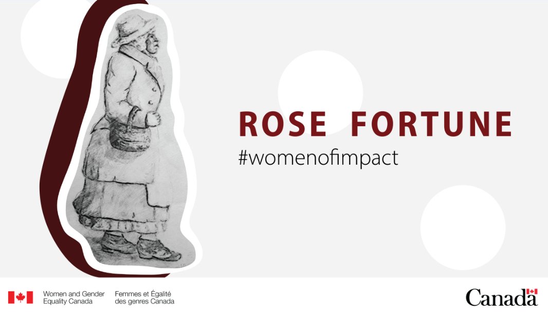 Rose Fortune was born a slave and came to 🇨🇦 on the Underground Railway. A Black Loyalist in Nova Scotia, she pushed boundaries to become a successful businesswoman and 🇨🇦 #FirstWoman police officer. #WomensHistoryMonth #WomenofImpact #FemalePolice

ow.ly/NQCx50BLZZZ