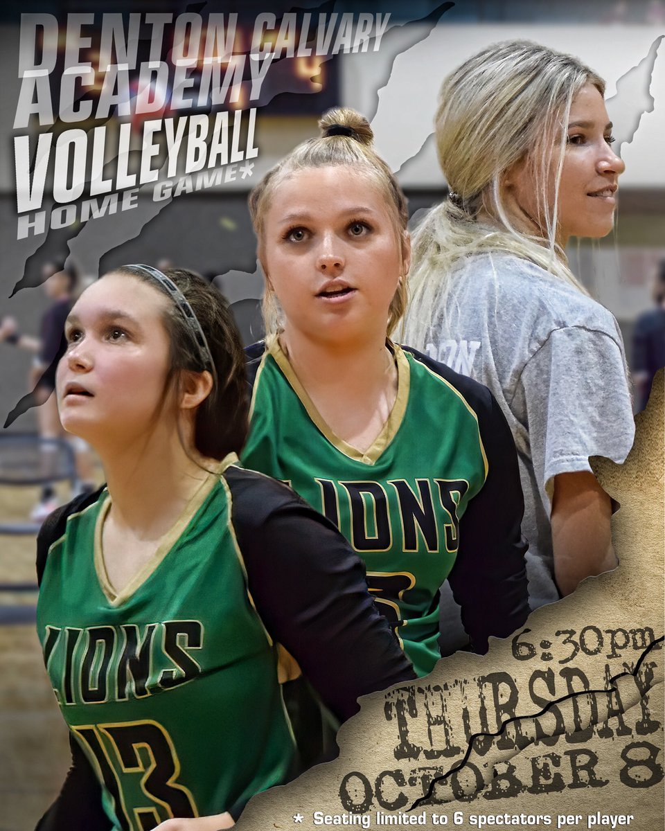 DCALions's tweet photo. Let’s Go Lions!!!
We can’t wait to cheer on our volleyball team tomorrow night!

#volleyball #teamwork #privateschool #denton #highschool https://t.co/sU5XJM2Rla