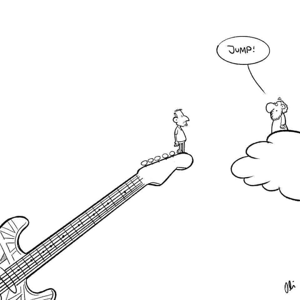 qualityguitar's tweet photo. Si alguien lo puede hacer es el grandioso Eddie! @qualityguitar https://t.co/9eYIrtnHue