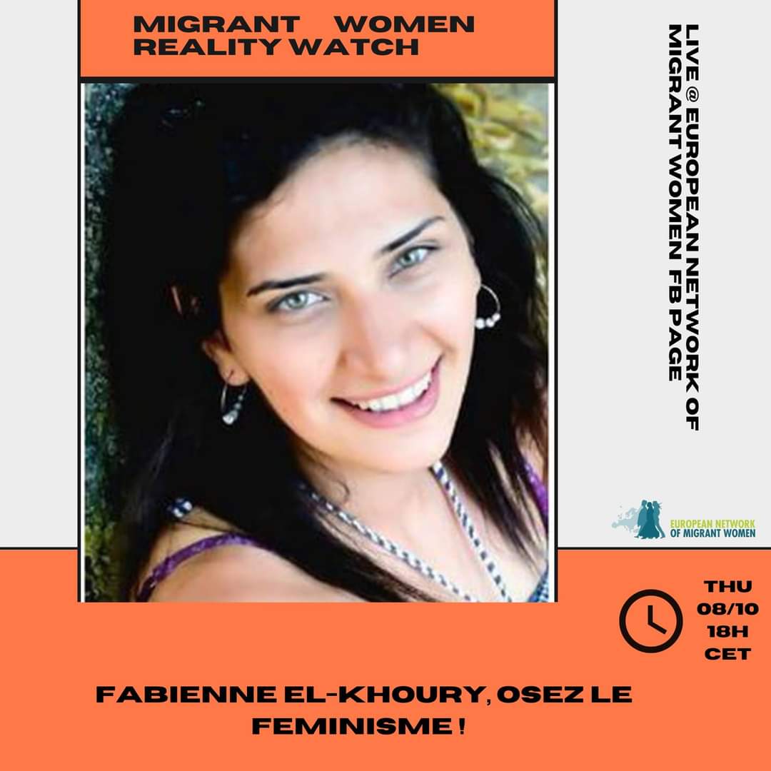ENoMW's tweet photo. #MigrantWomenRealityWatch tomorrow Thu 08/10: we will speak w @Fabienne_EK, national spokeswoman for @osezlefeminisme! We will discuss pornocriminality & the opening of the investigation against Jacquie et Michel - the French equivalent of Pornhub - for rape and pimping. #MWRW https://t.co/ySheCDEohM