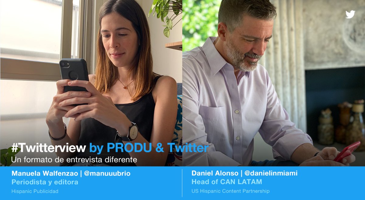 ¡Hola Twitter! 👋 Yo soy <a href="/manuuubrio/">Manuela Walfenzao</a> de <a href="/PRODUpublicidad/">PRODU Mercadeo</a> y hoy hablaré con @DanielInMiami sobre los deportes en este tiempo de pandemia y algunos  ejemplos de acciones destacadas de <a href="/TwitterMktLatam/">Twitter Mktg Latam</a>, <a href="/TigresOficial/">Club Tigres 🐯</a>, <a href="/Chivas/">CHIVAS</a> y @NFLMx.