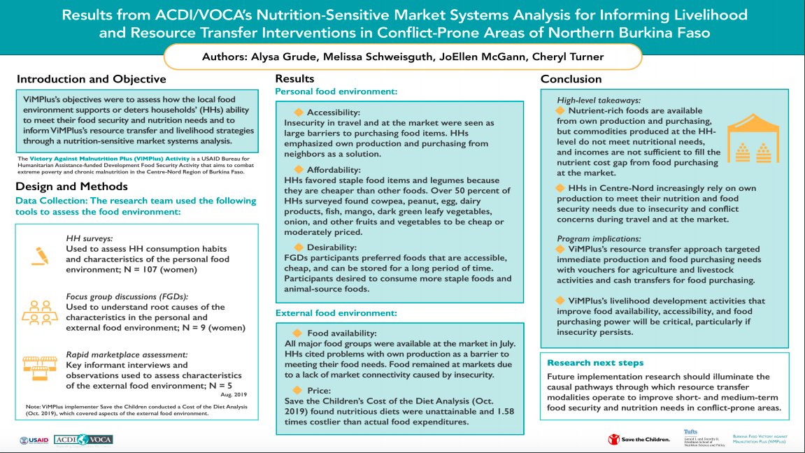 acdivoca's tweet photo. Tune in @ 12:15 pm ET TODAY 2 the Future of Food Summit 2 learn how #OurTeam of the @USAID ViMPlus Activity in #BurkinaFaso developed a resource-transfer approach 2 address food insecurity in conflict-prone areas: https://t.co/fg77LzUxUz #Evidence4Nutrition2 π§π«πΊπΈ https://t.co/0tqmYceTkN