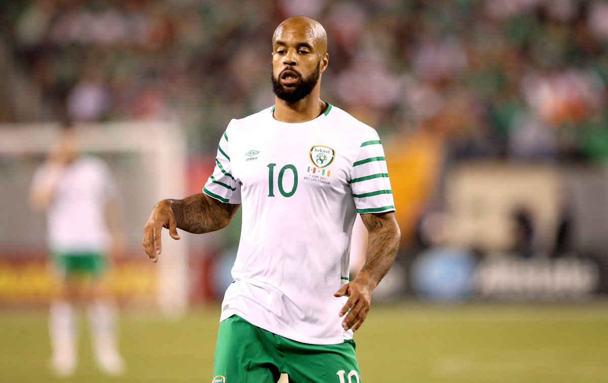 David McGoldrick: Born in Nottingham, McGoldrick, who was adopted, qualifies for Ireland on account of his birth mother's father being from Ireland. He made his debut for Ireland in 2014 and, since then, has won 13 senior caps. He has also scored one international goal to date.