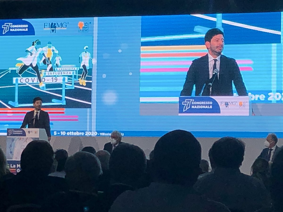 casano_angelo's tweet photo. Senza alcuna retorica. Lo dico da Ministro della Repubblica: grazie, grazie, grazie a tutti i medici di medicina generale per quanto fatto in questi mesi.

Ministro @robersperanza al 77º Congresso @FimmgNazionale https://t.co/jP3hhQaf2i
