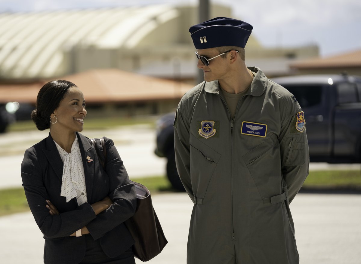 . @KatGraham and  @alexanderludwig star in Operation Christmas Drop as a congressional aide and the Air Force tour guide she clashes with when she arrives to find reasons to defund his facility. Once there she discovers the base has been hiding a sweet, seasonal secret. NOV 5