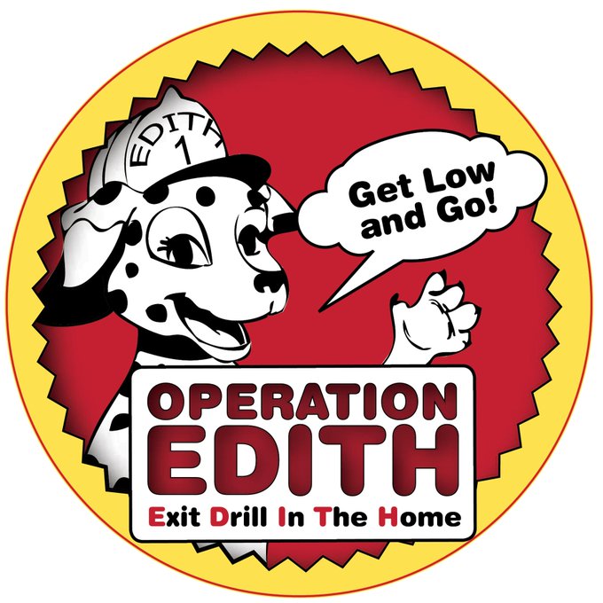 TheBigI_NC's tweet photo. Exit plans are key in protecting your family from fires... Thanks to our #OperationEDITH program, we're asking everyone to join in on today's Exit Drill In The Home (E.D.I.T.H.) at 6PM! #firesafetymonth https://t.co/ZB9mxwAdzd