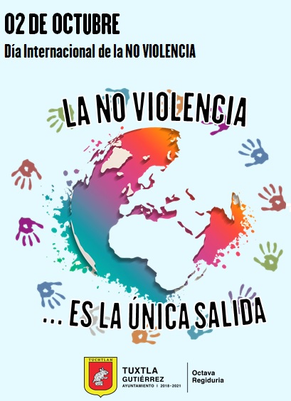 ElisaZuart's tweet photo. "Un mundo sin violencia es posible" ..
02 de Octubre Día Internacional de la NO VIOLENCIA https://t.co/vooln28BZw