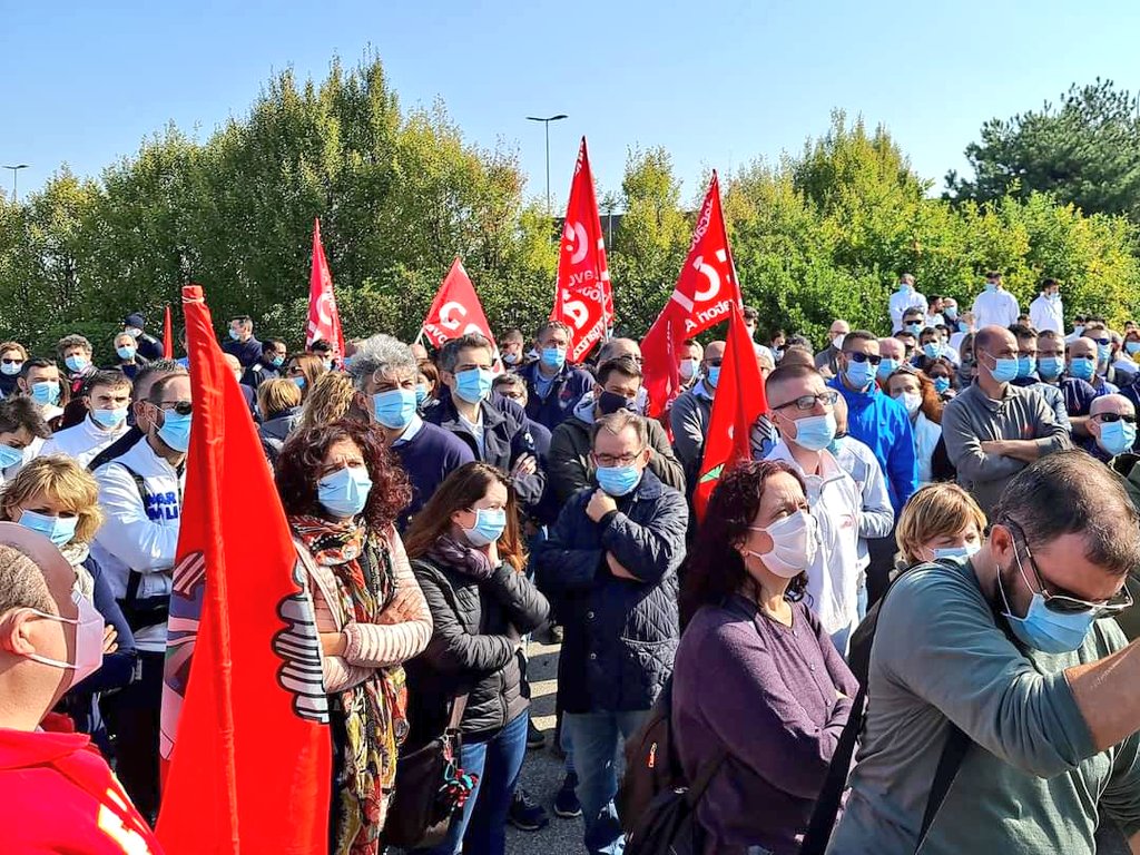 CgilImola's tweet photo. Cessione BU Shopfitting #Cefla: difendiamo i posti di lavoro a #Imola e le tutele contrattuali. Chiediamo all'azienda di garantire la tenuta occupazionale. Confermato lo stato di agitazione, con il conseguente blocco del flex time e degli straordinari. https://t.co/xPerLzfixP