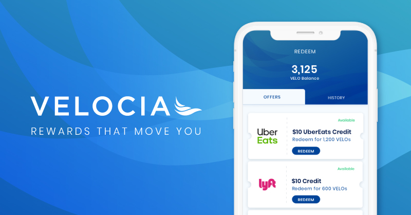 #Download Velocia and earn up to $15 in Uber and Lyft credits! Earn rewards for commuting, answering surveys and completing easy tasks and redeem for sweet perks instantly. #rewardsthatmoveyou