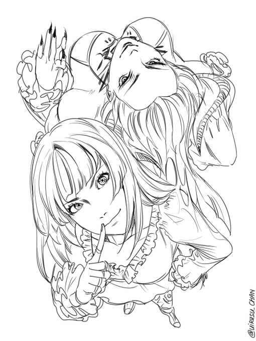Emily and Eliza #sketch 
