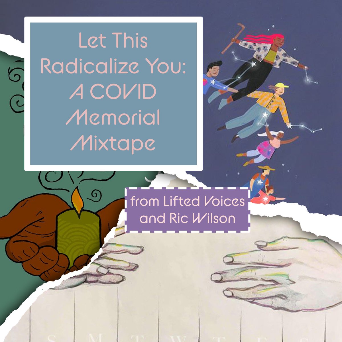 "Let This Radicalize You: A COVID Memorial Mixtape" is an abolitionist vigil for those we have lost to COVID & for people who are caged in the path of the virus. Abolitionists & organizers recorded speeches that  @RicWilson set to music.  https://truthout.org/audio/dont-fear-the-virus-is-genocidal-rhetoric-we-mourn-in-rebellion/  #WeGrieveTogether