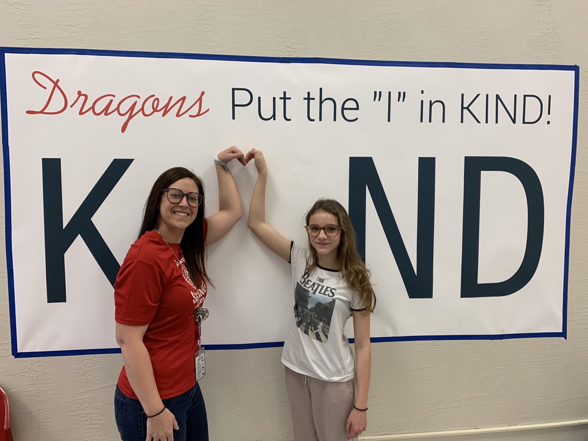 Feelin’ the kindness on my Twitter feed this week so I wanted to share my own! Rocked the “arm heart” with our sixth grade Pres last year! Keep it up ⁦<a href="/pbcsd/">The School District of Palm Beach County</a>⁩ #ShareTheLove #KindnessMatters