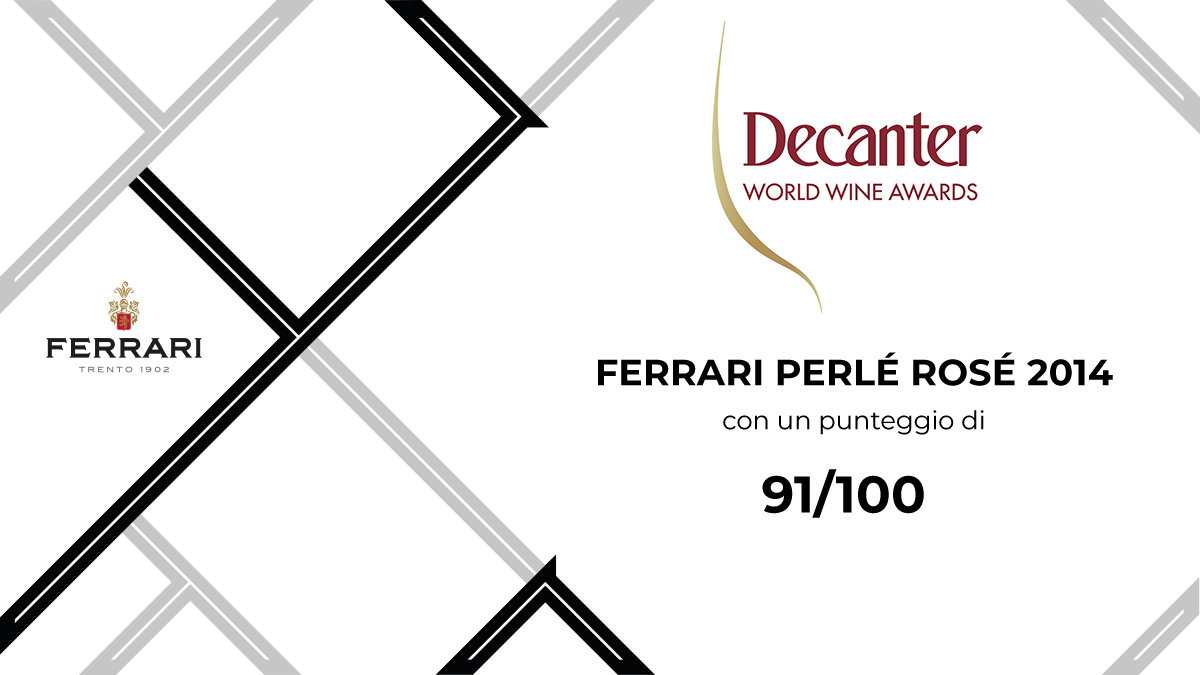 The #Decanter2020 #DWWA (Decanter World Wine Awards) winners have been announced: our #FerrariPerlé Rosé 2014 has obtained a 91/100 score, while our #GiulioFerrariRiserva del Fondatore 2008 has obtained a 92/100 score. Two awards that testify to our #excellence once again.