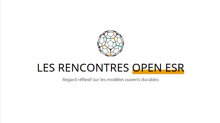 collspaces's tweet photo. Célya Gruson-Daniel évoque ensuite deux projets de sciences ouvertes : "Remix ta thèse" et les rencontres de l'#OpenESR  @celyagd @criparis @LabSchoolParis #RGCSOpenSeminar https://t.co/uiOK4Yrp8O