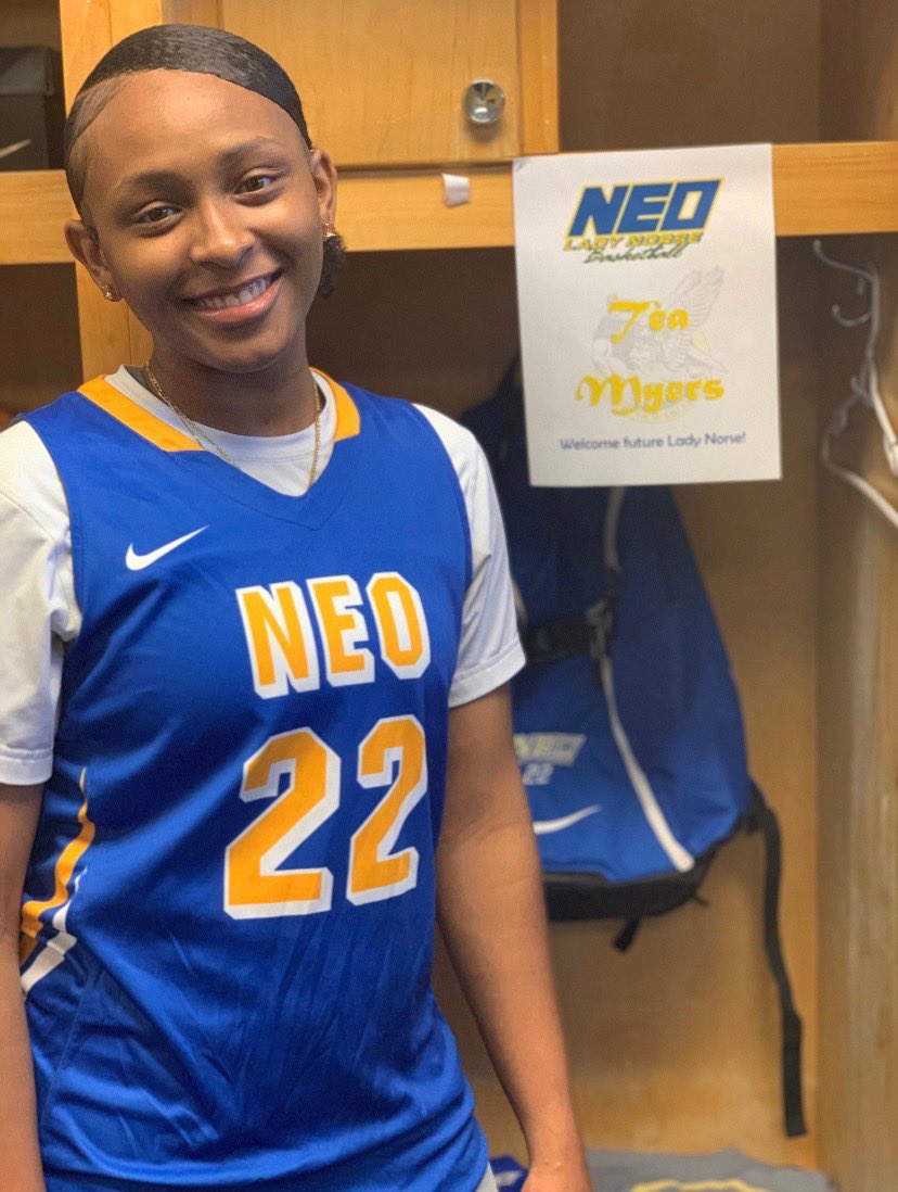 After a wonderful visit with Coach Jim Rowland and @hoop_dreams14, I am VERY BLESSED to receive an offer from <a href="/NEO_WBBall/">NEO Womens BBall</a> !!
<a href="/MuskogeeA/">Muskogee Athletics</a> @OklahomaPWP <a href="/OkBallerz/">Oklahoma Ballerz Incorporated Basketball</a> #GoLadyNorse💙💛