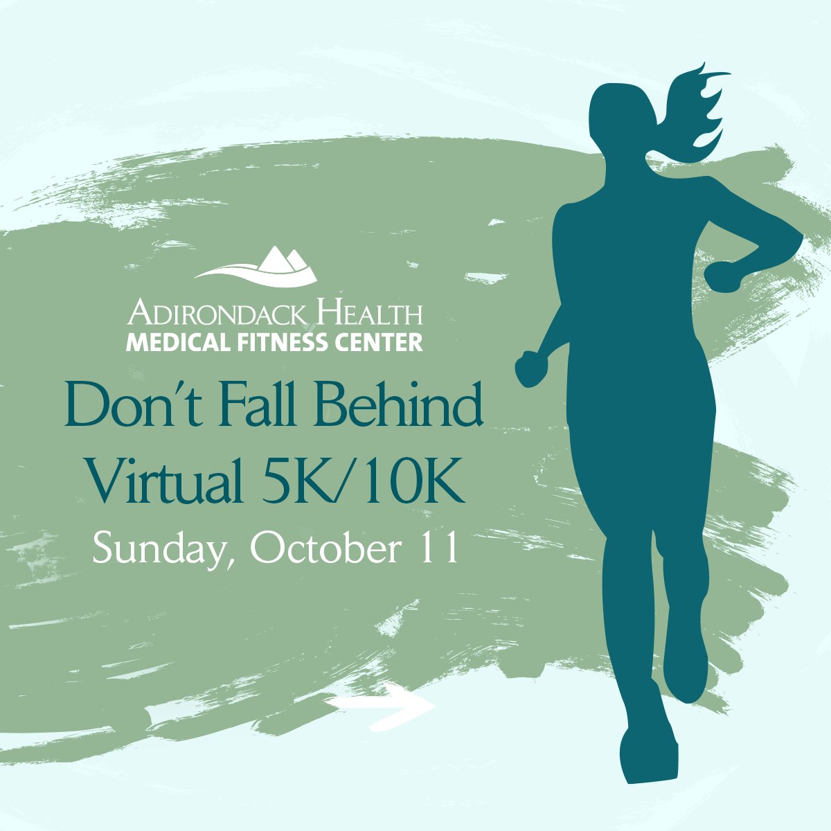 First place male and female runners will win prizes in our "Don’t Fall Behind Virtual 5k/10k".

bit.ly/2G7SzW6