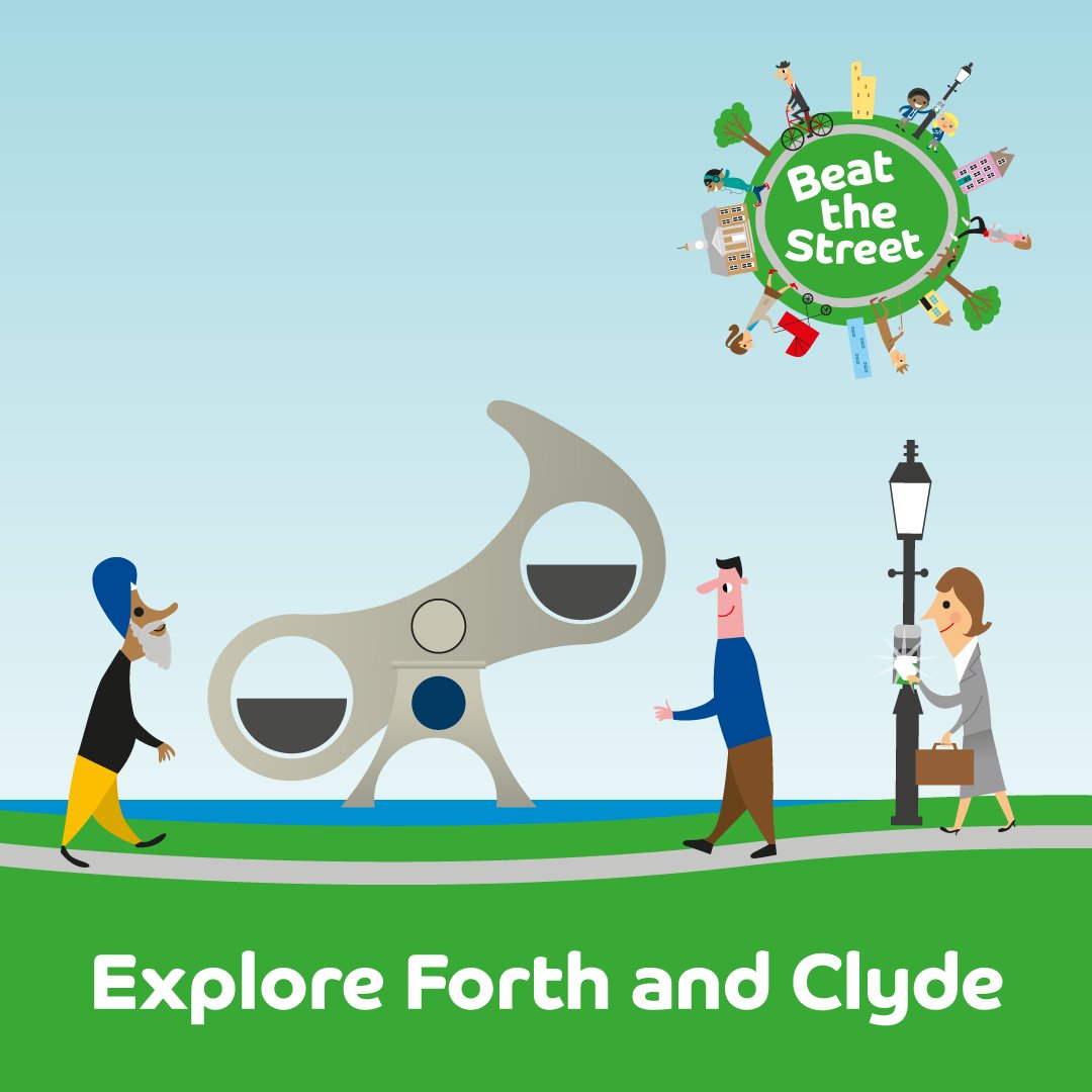 The game ends in 2 hours time, at 7pm! How many Beat Boxes can you visit before the game ends this evening in Forth and Clyde? #beatthestreet