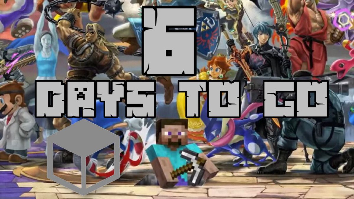 CodenameCraft's tweet photo. 6 days to go..
Smash gives each series an icon to represent it. We were hoping for the creeper face, however the grass block is probably far more fitting in retrospect due to the grass block being the icon for Java edition and blocks being in Minecraft’s DNA. #CodenameCRAFT https://t.co/doFfiVGrW6