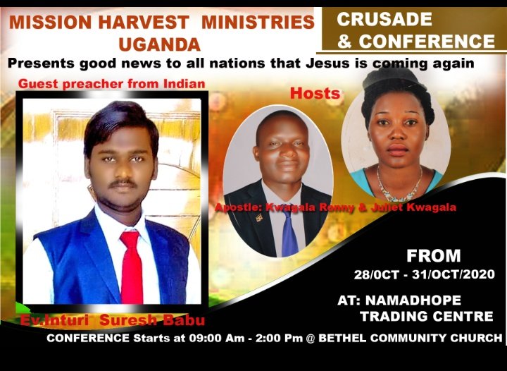 INTURISURESHBA3's tweet image. PLEASE PRAY FOR THIS CONFERENCE RUNNING SUCCESSFULLY AND LORD GLORY....