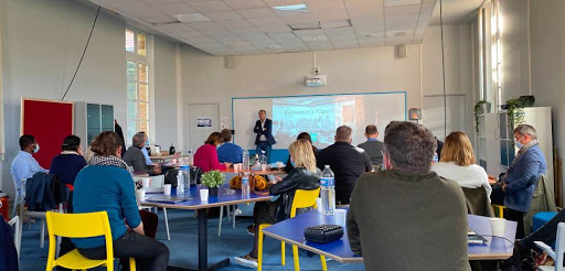 Un grand merci à tous les intervenants de cet Open Day qui se sont déplacés pour nous partager leurs visions inspirantes sur de nouveaux usages en B2B ou en B2C

Un grand merci également à nos partenaires d’être venus

On se retrouve le 3 décembre pour un nouvel Open Day !