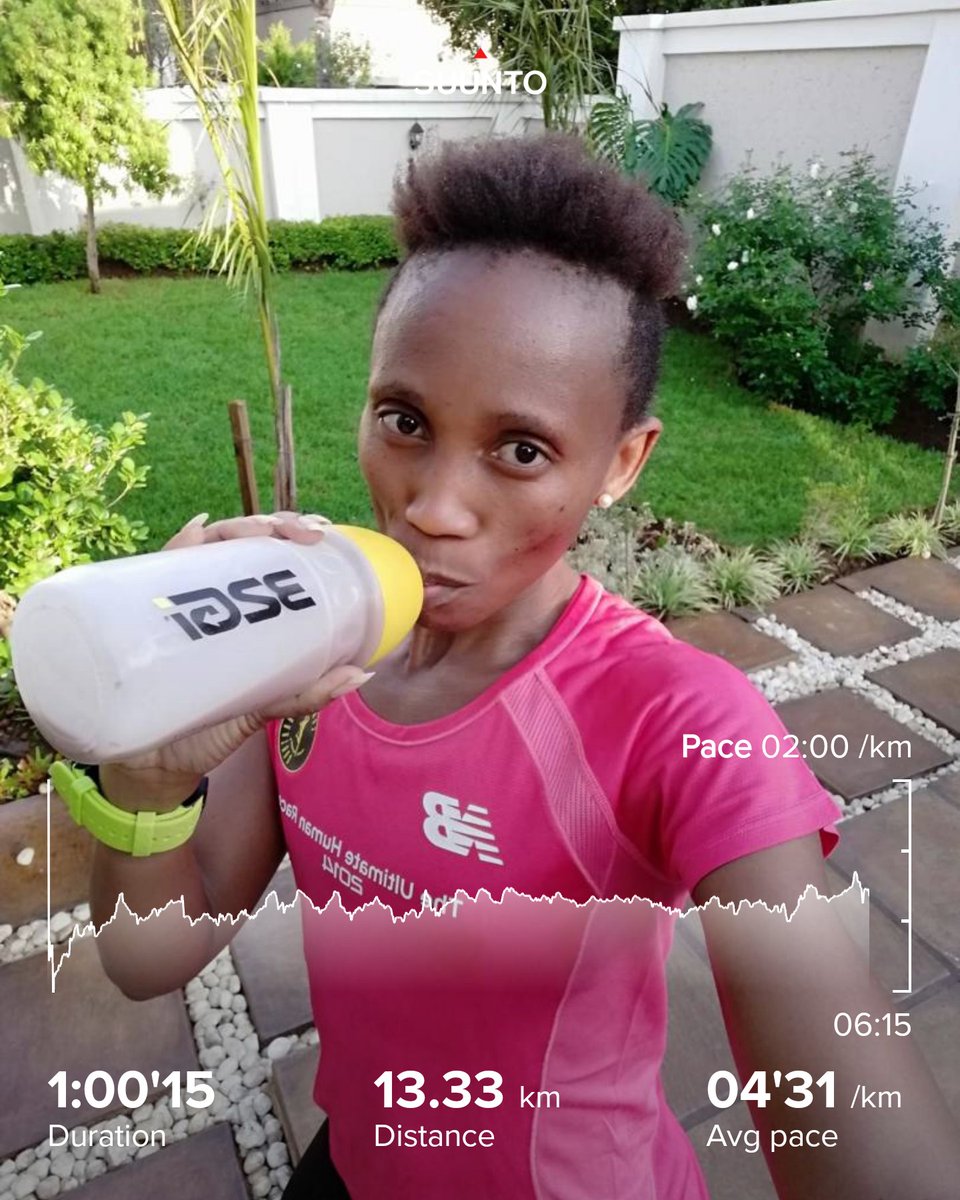 Midweek 1hr run 🏃‍♀️with a bit of an improvement from last week and we fuel with @32Gi for recovery. #builttolast #suunto #Running #enduranceathlete #enduranceaddict #comradesrunner #EngineeredExcellence