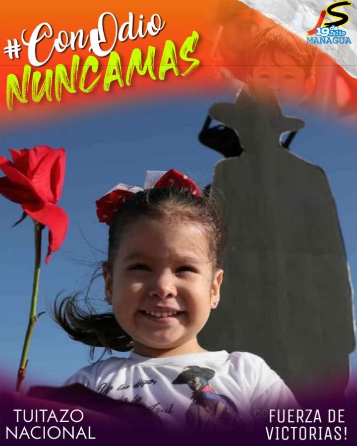 Si al AMOR que todo lo puede, seguimos unid@s  en amor a nuestra Nicaragua bendita y siempre libre, Siempre Victoriosos, en Insurrección de la esperanza, donde Patria libre, puro corazón.
#ConOdioNuncaMás.
#ManaguaSandinista 
<a href="/jfloresr1208kg/">Jorge Flores Reyes</a> 
<a href="/RaquelitaPuerto/">Raquel Puerto</a>
