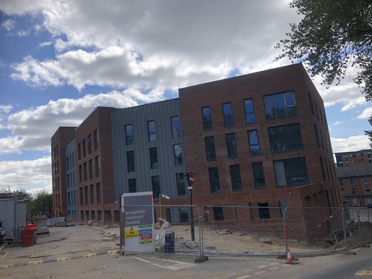 CODA_architect's tweet photo. It's always exciting when the scaffold is dropped and the building beneath is revealed. @KnightKnox @QualisDev. https://t.co/Oq8jBTB5iN #ScaffoldDrop #SheffieldArchitecture https://t.co/REM94JYDoj