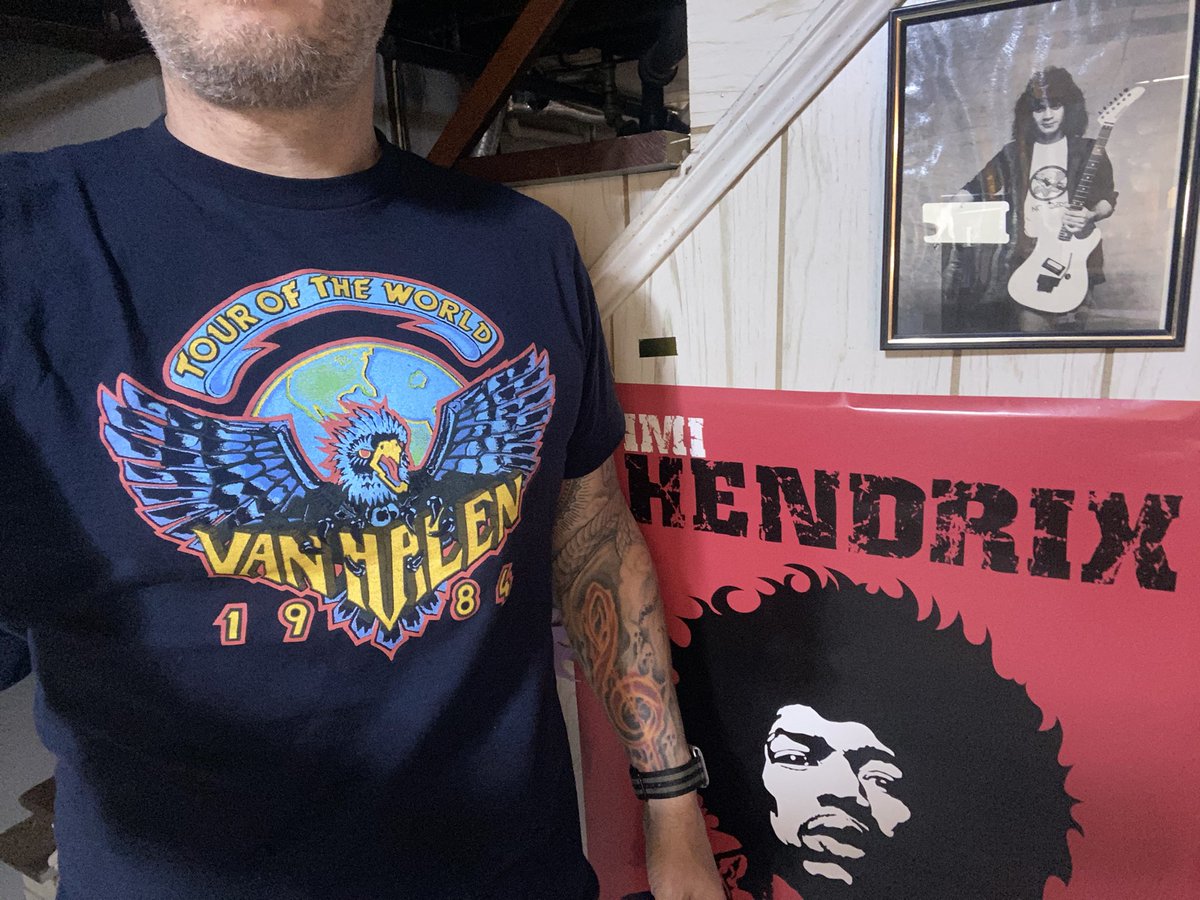 Everything is different. 
I woke up to a world without <a href="/VanHalen/">Van Halen</a> and I want to go back to sleep... <a href="/WolfVanHalen/">Wolf Van Halen</a> <a href="/Wolfiesmom/">valerie bertinelli</a> and Alex...my sincerest condolences. I am too sad... lots of love ❤️ to you guys.