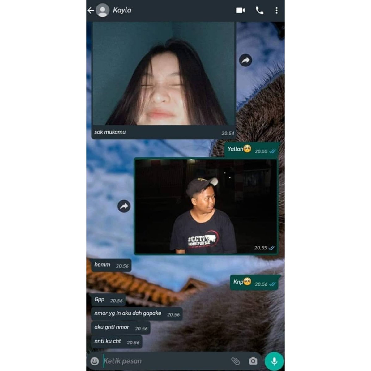 Keterlaluan lo kayla