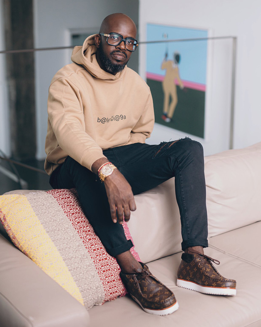 YOMZANSI Style on X: . @RealBlackCoffee lacing the LV Ankle Boot