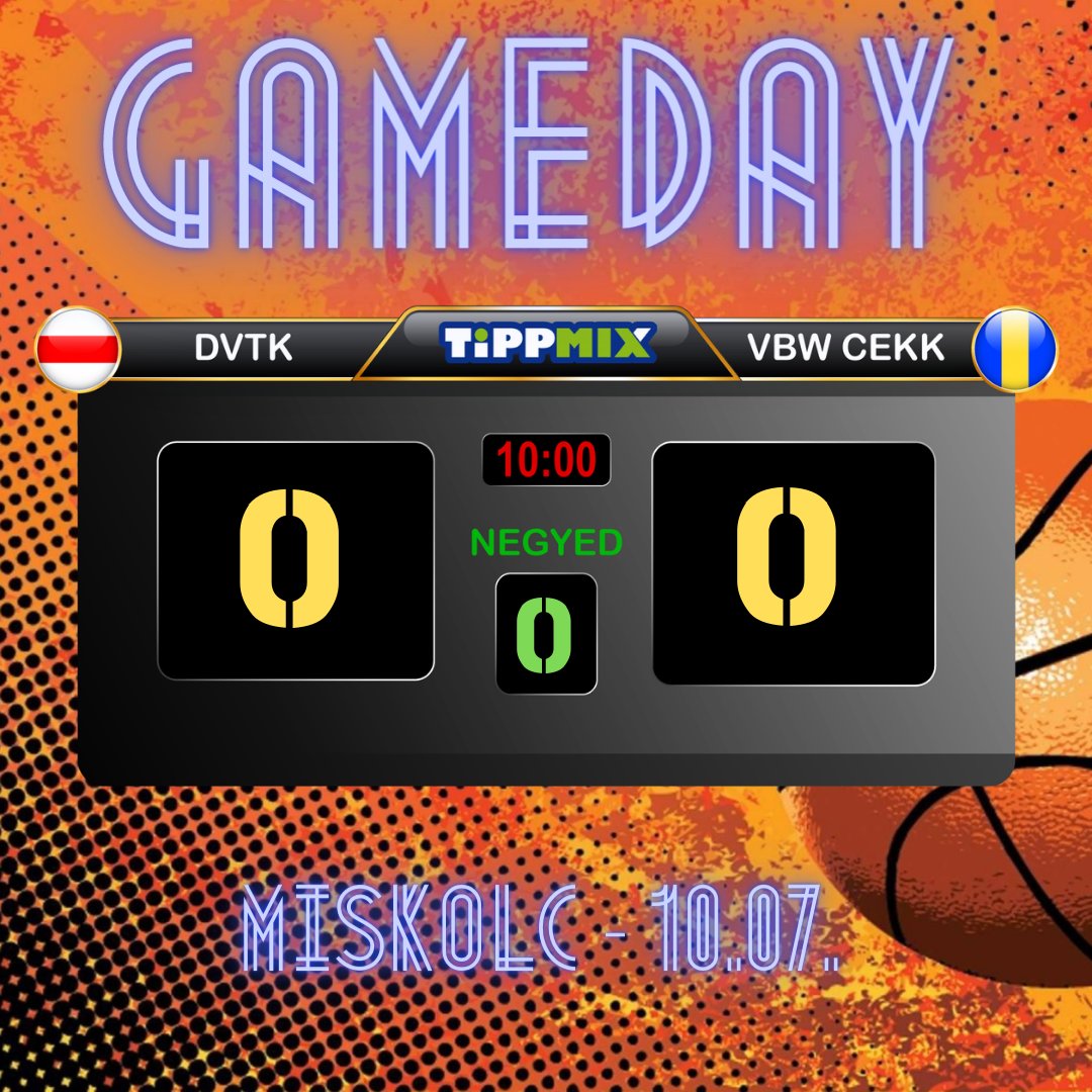 Hamarosan kezdődik a mérkőzés