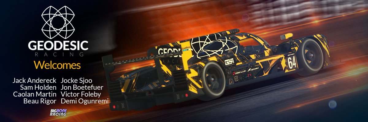 GeodesicRacing's tweet image. Worst kept secret? Probably. Some even guessed correctly. 😉We want to officially welcome Jack Andereck @FurtiveLIVE and former members of @BoneRacingTeam into our organization. Looking forward to racing and having fun with you all. 🍻