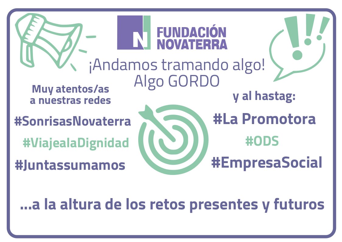 Fundación Novaterra tweet media