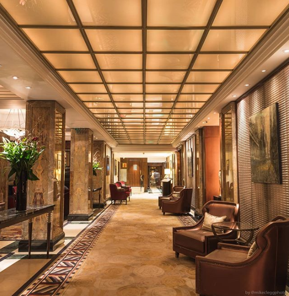 Styled from white Portland stone, dark marble and architectural brass detailing, sophistication and grandeur meet at The Westbury Mayfair. Photo @ mikecleggphoto #WestburyMayfair #londonarchitecture #londonluxuryhotels #worldarchitectureday #mayfairhotellondon #londonluxurytravel
