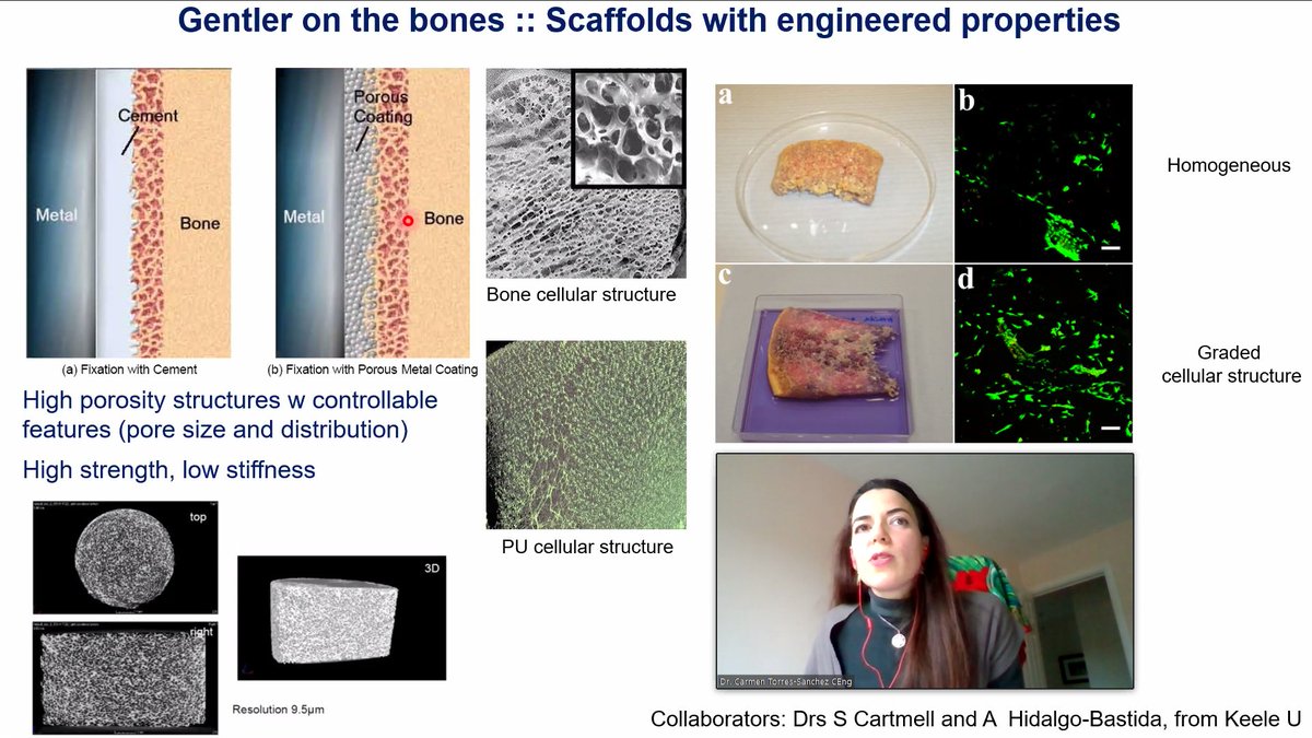 DGM_eV's tweet image. Great last Invited Lecture of #CELLMAT Day1:
@carmentorres (@LboroEng) talked &quot;Making with Sound: Manufacturing Functional Cellular Materials and Lightweight Structures via truly SFF fabrication.&quot;

Don&apos;t forget to tune in for tonight&apos;s Poster Session.

#DGM