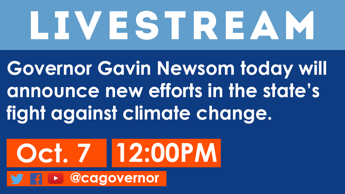Governor Gavin Newsom tweet media