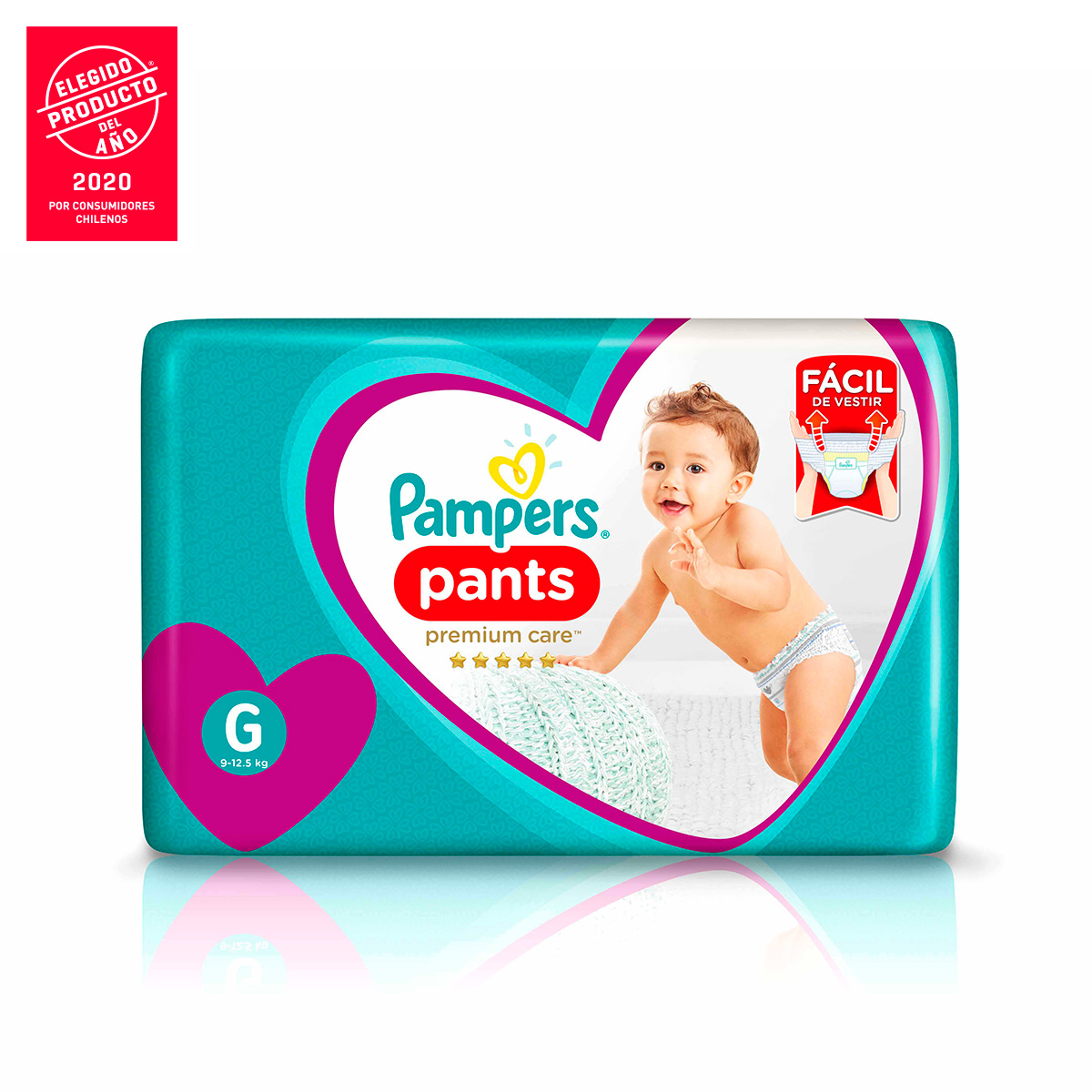 POYChile's tweet photo. Pants Premium Care de @pampersla fue elegido por los consumidores chilenos como Producto del Año 2020. Este pañal posee una cintura elástica 360° que se ajusta al cuerpo de tu bebé. Descubre más sobre este producto en https://t.co/QVOlcF8qwc
#POYChile #Pampers #ProductoDelAño https://t.co/lmaw7dCBWY