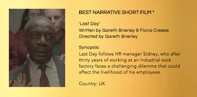 PeopleShow's tweet photo. We've won #BestNarrativeShortFilm @screenpowerfest for #138 #LASTDAY! Thanks and congrats to everyone who was involved! It will be screened in #London in July 🎞️

@TyroneHuggins @gbbrierley @DTP_Roehampton @worralljessica @sadielook #FionaCreese #RobKennedy #JonathanBloom https://t.co/1e4w9fzTPL