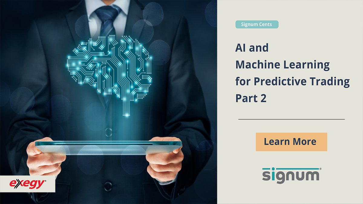 Looking to use AI-powered trading signals? Part Two of this series will help serve as a roadmap by detailing key considerations for firms looking to develop AI-powered trading signals, either in-house or through a vendor. https://t.co/Twweai57xg #exegy #AI #marketdata https://t.co/1x1dkmLSTe