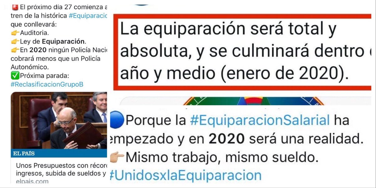 jusapol's tweet photo. Dos cosillas:

1️⃣ 3er tramo para la nómina de Noviembre y con atrasos (faltaría más, 👉🏻llega 11 meses tarde)

2️⃣ Que finalizados los tramos, ❌NO son la #EquiparacionYa (ya lo avisamos)

Para los escépticos: 
La nómina de Noviembre no engañará a nadie https://t.co/3tuzVpwEvl
